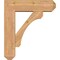 Ekena Millwork Legacy Craftsman Smooth Bracket w/ Offset Brace, Western Red Cedar, 7 1/2"W x 26"D x 30"H BKT0806X26X30LEC04SWR - alternate 3